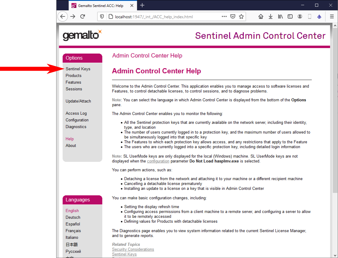 Create a .C2V file for a license update THATec Innovation